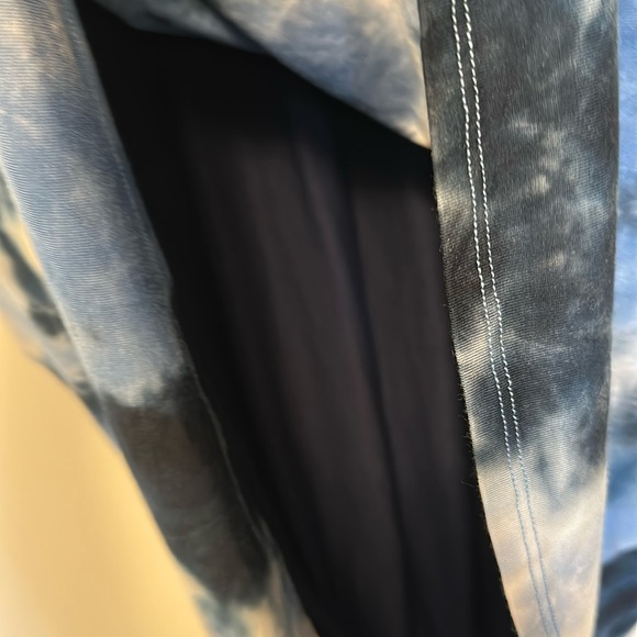 Karen Kane Tie-Dye Double V-Neck Brigette Dress NWT - Picture 6 of 8